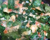 A picture of step 4 of Celebration Pasta with Shrimp.
