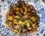 Foto langkah ke 2 dari resep Oseng kentang ati ampela.