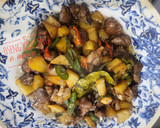 Foto langkah ke 2 dari resep Oseng kentang ati ampela.