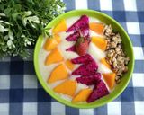 Foto langkah ke 6 dari resep Sarapan sehat 12 (Banana Pear smoothies bowl).