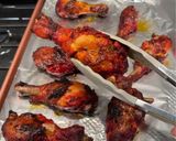 A picture of step 4 of Tandoori Chicken Legs.