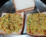 A picture of step 4 of Grilled Potato&Onion low fat Sandwich.