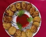 A picture of step 7 of Appe golgappa.