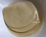 A picture of step 3 of Surf and Turf Dumpling Pancakes.