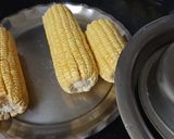 A picture of step 1 of Corn Burfi (Butter ki burfi).
