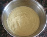 A picture of step 3 of Moong Daal Handvo.
