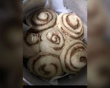 A picture of step 4 of Cinnamon rolls.