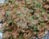 A picture of step 1 of Veg manchurian.