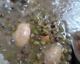 Foto langkah ke 2 dari resep Bubur kacang hijau durian.