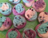 Foto langkah ke 4 dari resep Bolu kukus/mawar rainbow.