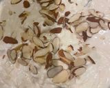 A picture of step 3 of Cassava Cake with Coconut and Pecans.