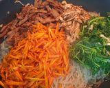 Foto langkah ke 8 dari resep Japchae bihun original korea.