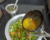A picture of step 3 of Mix Vegetable & Sprouts Khichdi.