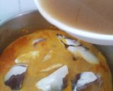 Gambar langkah 5 resipi Gulai Ikan Cencaru Bersantan.