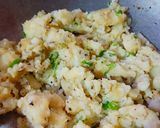 A picture of step 3 of Falahari Fried Aloo.