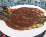 Gambar langkah 5 resipi Terung bakar.