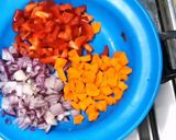 صورة لخطوة 1 من وصفة رز مبهر بالخضار