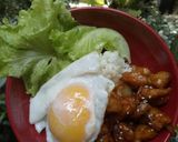 Foto langkah ke 5 dari resep Rice bowl Chicken Teriyaki.