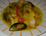 Foto del paso 4 de la receta: Merluza en salsa marinera i alioli al grill