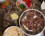 Foto langkah ke 1 dari resep Daging sapi cah kulit tahu.