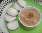 A picture of step 4 of Idly Podi.