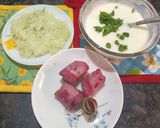 A picture of step 2 of Cucumber Raita.