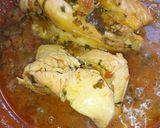 Foto del paso 2 de la receta: Tajín de pavo con gombos 🦃