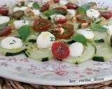 Foto del paso 10 de la receta: Carpaccio de pepino y Mozzarella