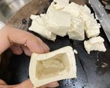 Hình bước làm 1 của món Đậu nhồi thịt NCKD
