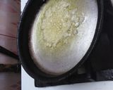 A picture of step 7 of Besan k dahi baray.