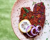 A picture of step 7 of Blackened fish.