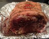 A picture of step 3 of Roast Pork with Crispy Crackling and Apple Sauce.