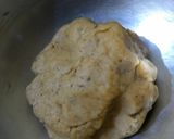 A picture of step 3 of Salted atta biscuits.