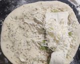 A picture of step 4 of Dominos Style Stuffed Garlic Bread Without Yeast.