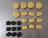 Foto langkah ke 5 dari resep Bakpia Pathuk ubi ungu lembut dan lezat.