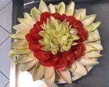 Une image de l'étape 5 de Salade de jeunes endives, tomates grappe au persil frais et ail noir.