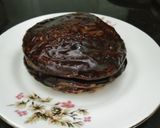 चॉकलेट पैन केक (Chocolate pan cake recipe in Hindi) रेसिपी चरण 4 फोटो