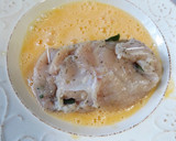Foto del paso 3 de la receta: Pechugas de pollo tiernizadas y rellenas con espinacas y algo más