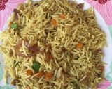 A picture of step 1 of Spicy rice.