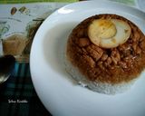 Foto langkah ke 7 dari resep Nasi Tim Ayam Sederhana.