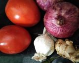 A picture of step 1 of Desi-Style Chana Aloo (Desi-Style Chickpea and Potato Curry).