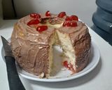 Foto langkah ke 5 dari resep Bolu susu tanpa bahan pengembang.
