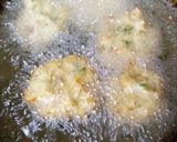 A picture of step 2 of Cabbage Vada.