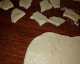 A picture of step 6 of Mandazi using maziwa mala.
