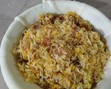 A picture of step 15 of Dajjad khubus pilaf without oven.
