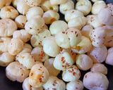 A picture of step 1 of Makhana Kheer.