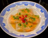 A picture of step 6 of Bánh Bột Lọc Trần (Rice Paper Dumpling Version).