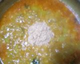 A picture of step 4 of Turai gravy marathi style.