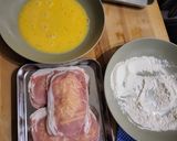 A picture of step 5 of Mille-feuille Cheese Katsu.