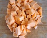Une image de l'étape 1 de Gaspacho de melon 🍈.